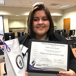 Wiregrass Inducts New Student into the Honor Society Photo for Wiregrass Inducts New Student into the Honor Society