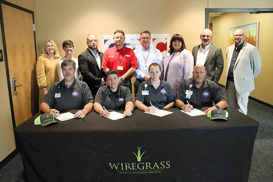 Photo for Wiregrass Tech Signs College&rsquo;s First Paramedic Apprentices