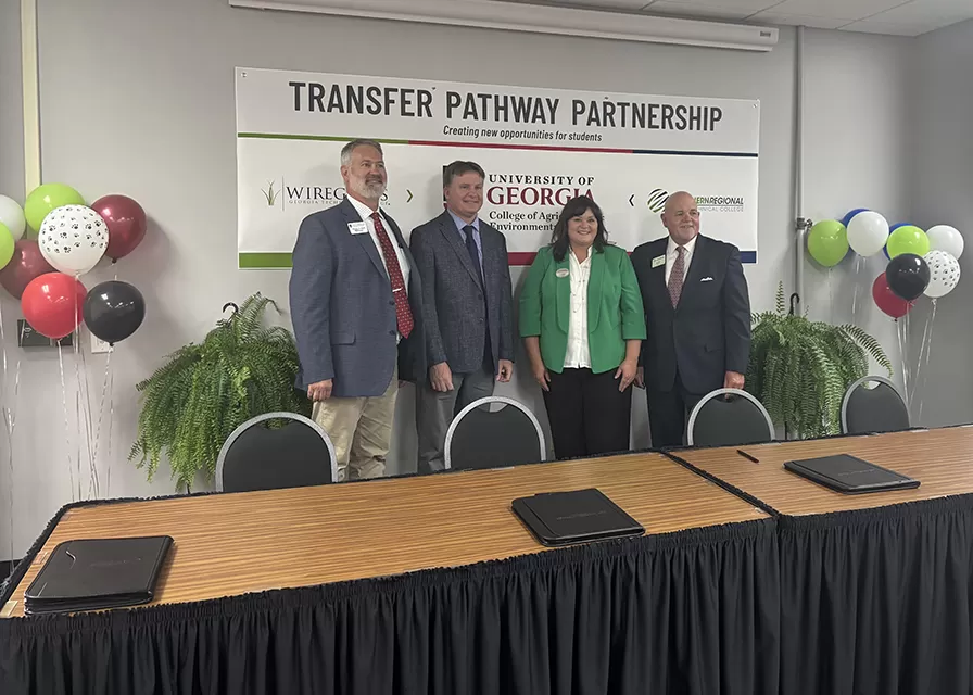 Photo for Wiregrass Tech Celebrates Transfer Agreement with the University of Georgia  