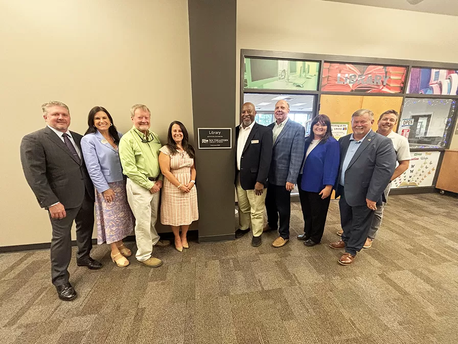 Photo for Wiregrass Dedicates Library in honor of Southeastern Credit Union