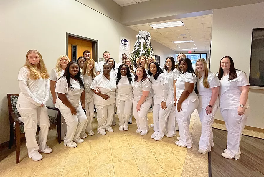 Click to Read Wiregrass Tech Practical Nursing Students Honored at Fall Pinning Ceremony Photo for Wiregrass Tech Practical Nursing Students Honored at Fall Pinning Ceremony