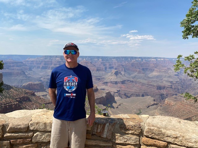 The Grand Canyon is one of the many spots out west Wiregrass Graduate and Traveling Nurse Sean McConnell has visited since finding his dream career.